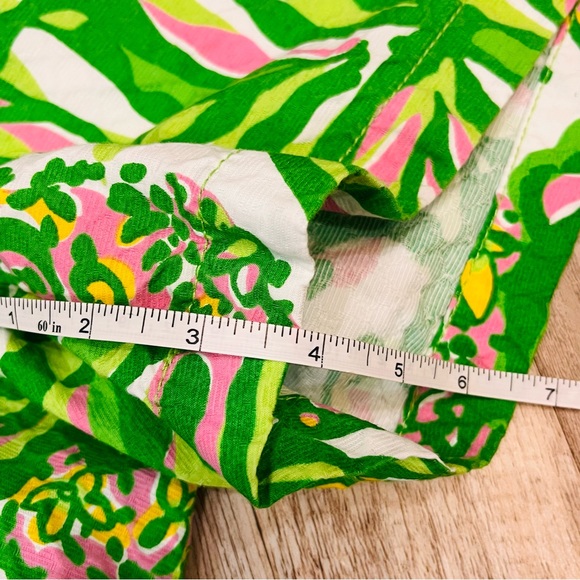 Lilly Pulitzer Womens Size 4 Seeing Pink Elephants The Callahan Shorts sz 2 - Picture 7 of 7